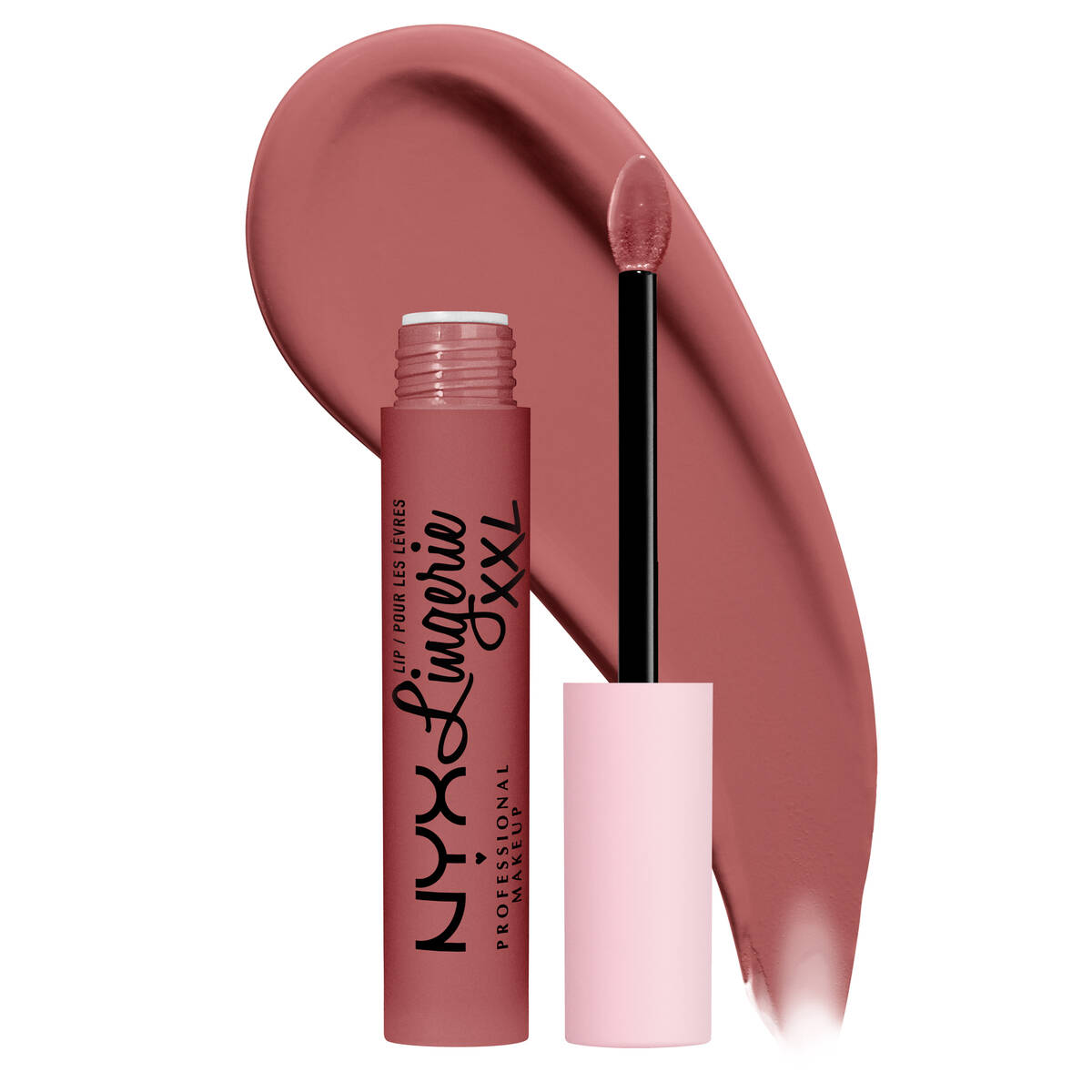 NYX Lip Lingerie XXL Matte Liquid Lipstick - 05 Strip'd Down