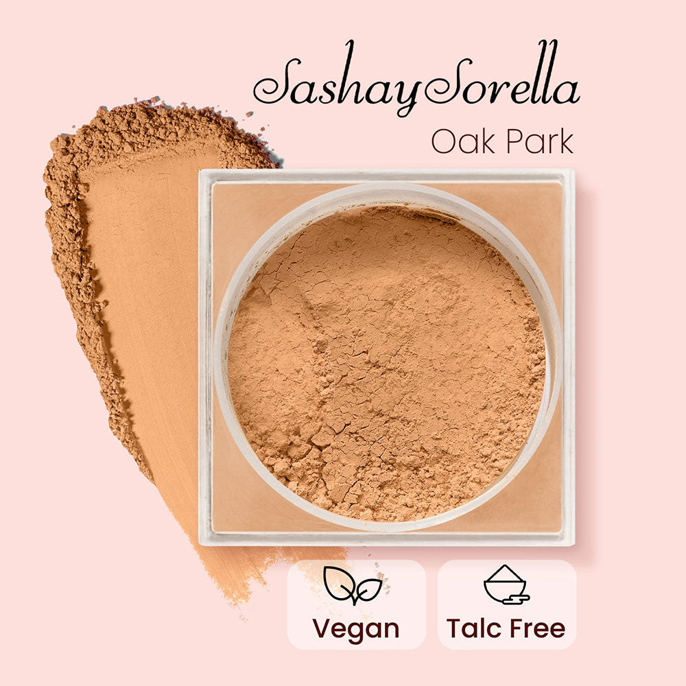 SashaySorella Talc Free Setting Powder - OAK PARK