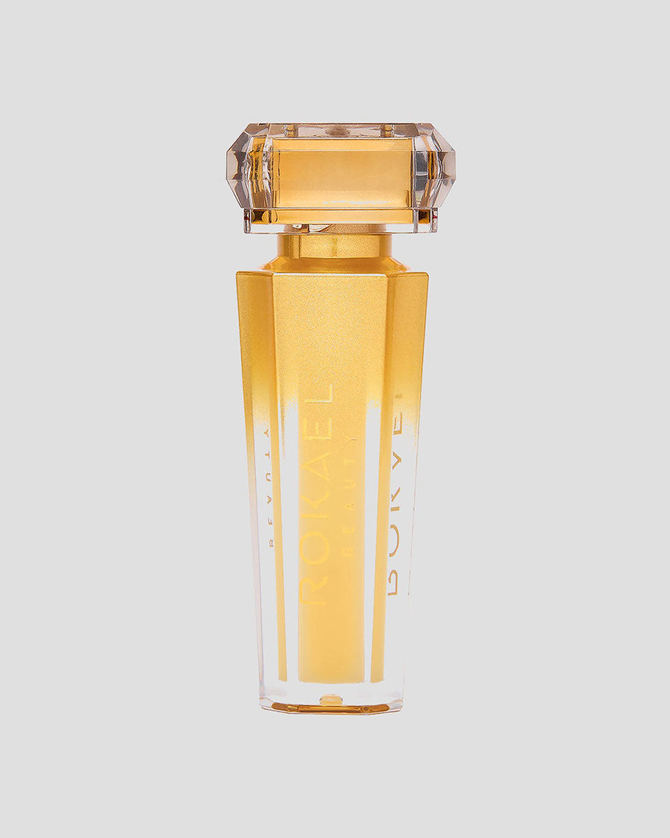 Rokael Rebirth TINTED Whipped Lip Oil - GOLD IN MILK