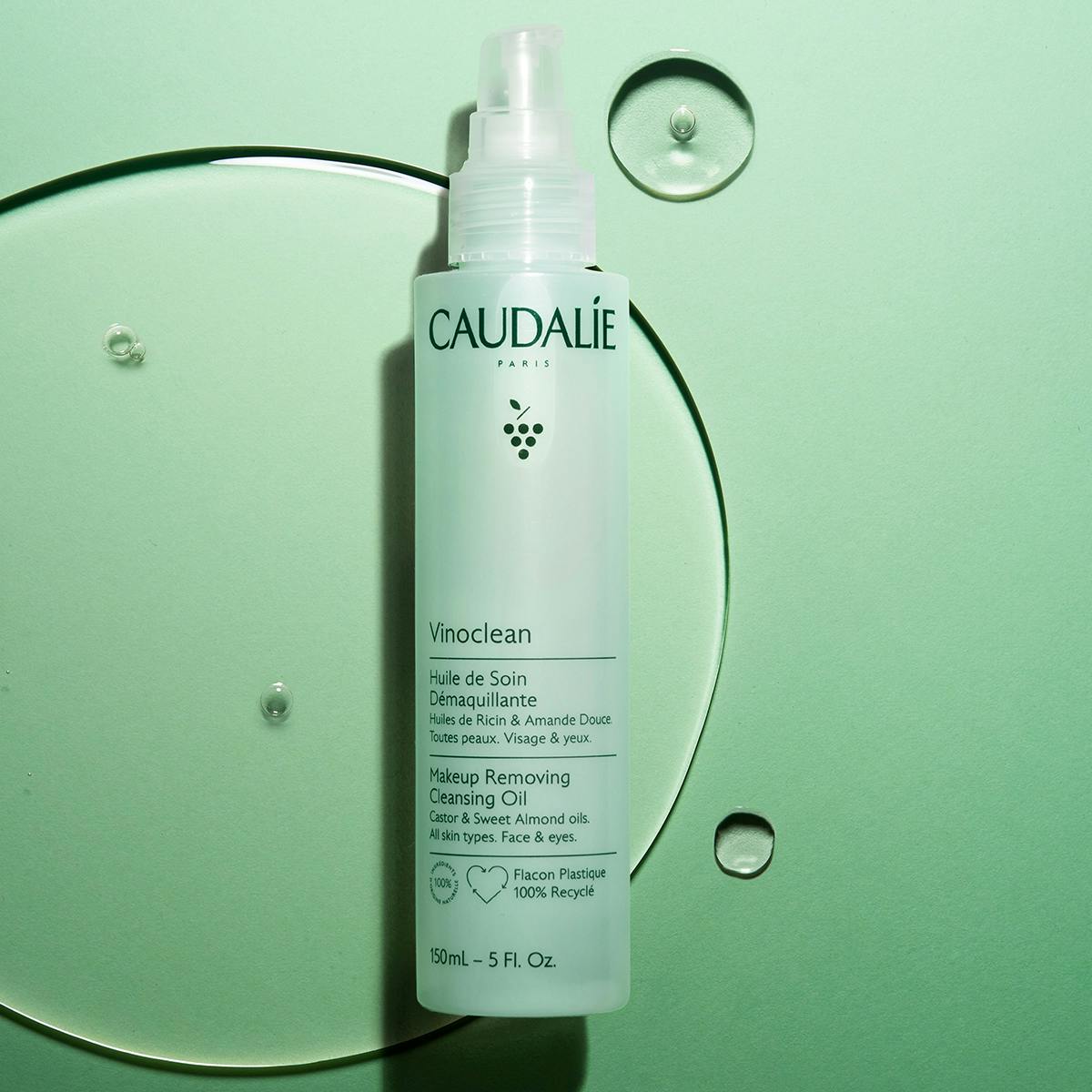 Caudalie Vinoclean Makeup Removing Cleansing Oil 5oz