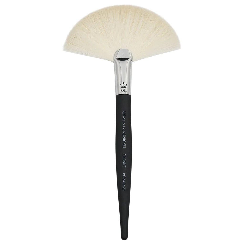 Royal & Langnickel BOM-195 OMNIA Professional Large Fan Brush