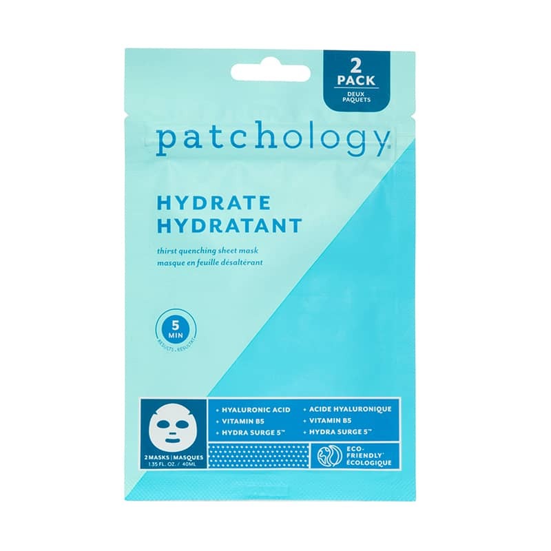 Patchology Hydrate Thirst Quenching Sheet Mask - 2 Pack
