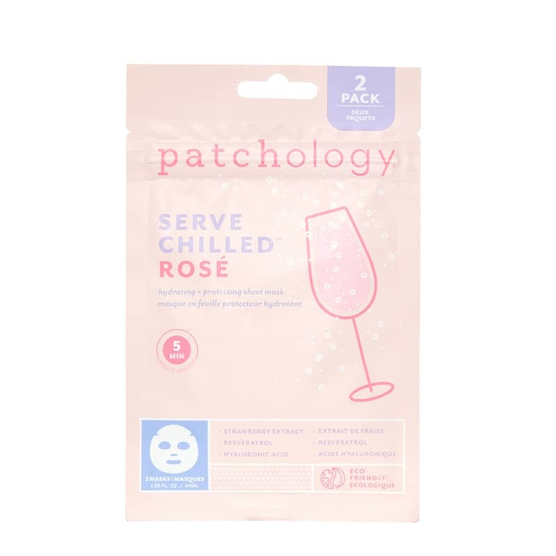 Patchology Serve Chilled Rose Sheet Mask - 2 Pack