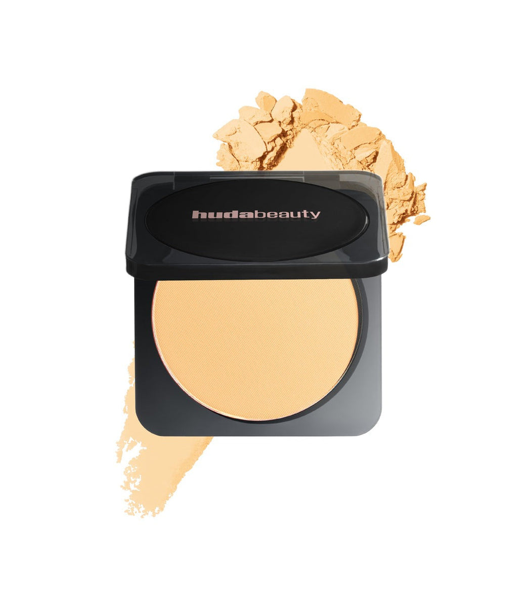 Huda Beauty Easy Bake Pressed Airbrush Matte Pressed Powder - KUNAFA BLONDIE