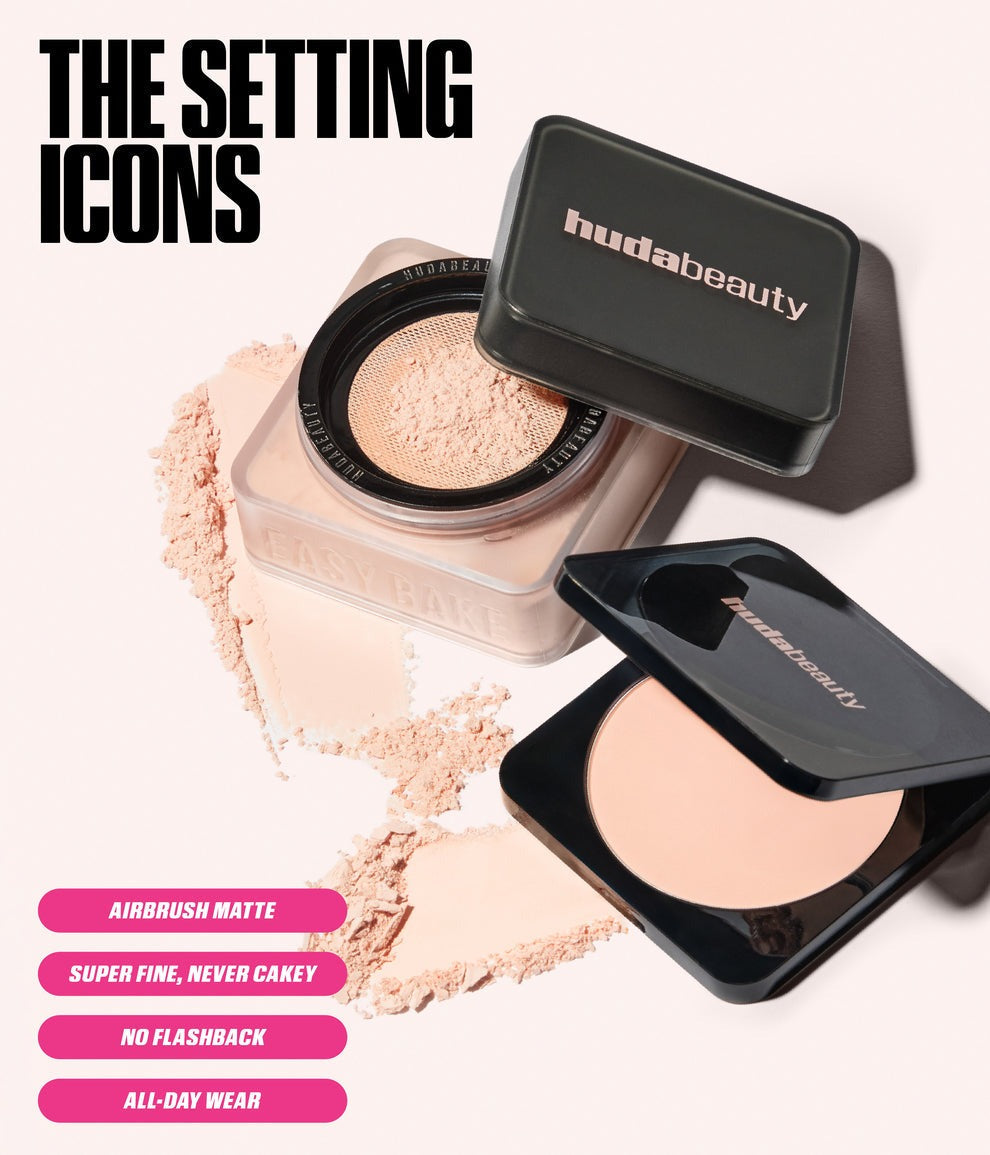 Huda Beauty Easy Bake Pressed Airbrush Matte Pressed Powder
