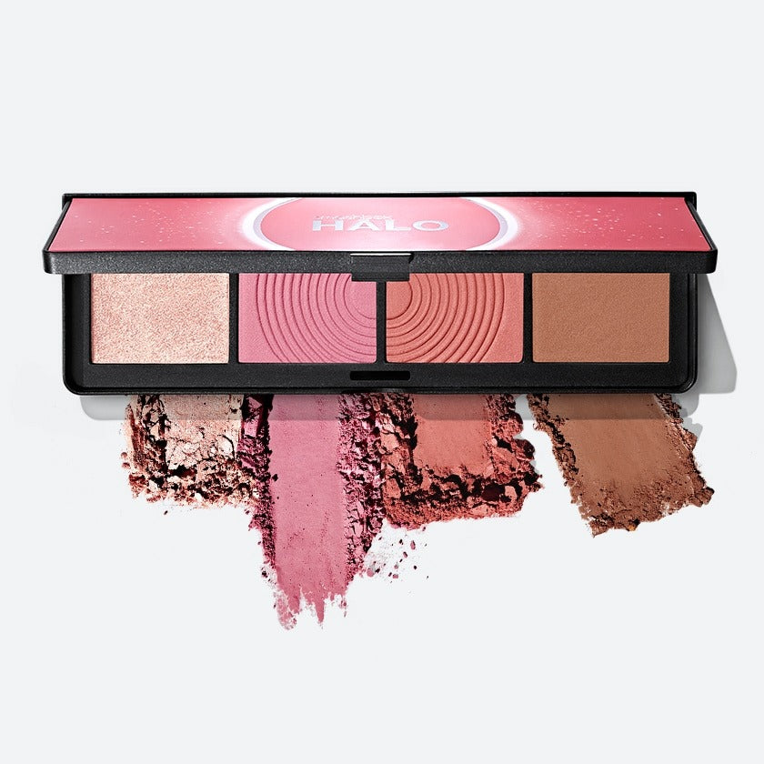Smashbox Halo Sculpt and Glow Face Palette With Vitamin E - PINK SATURATION