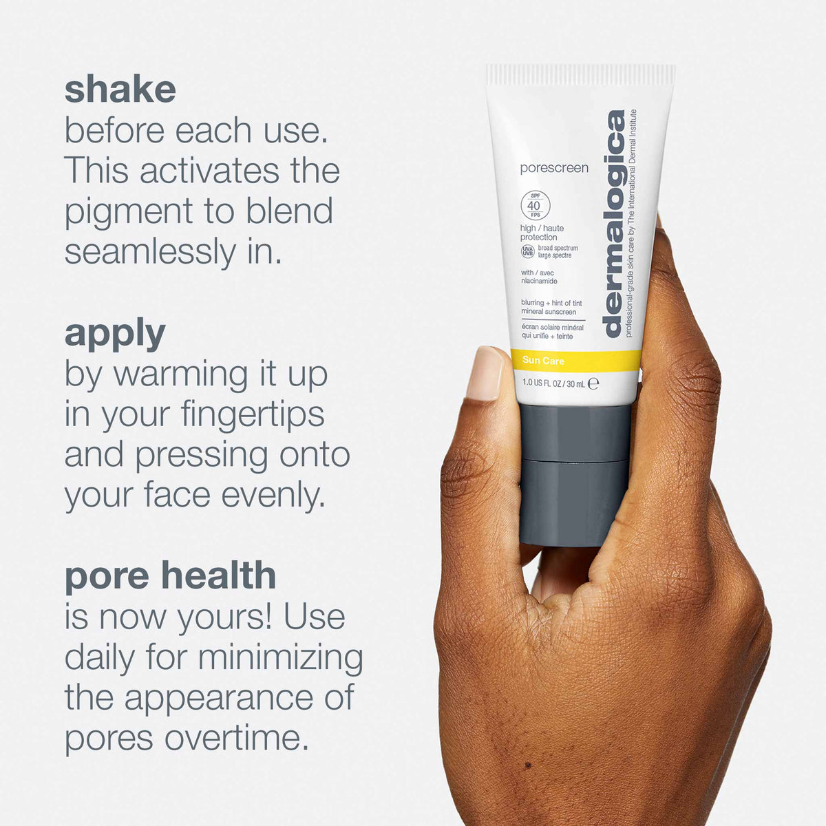Dermalogica Porescreen Mineral Sunscreen SPF40 1oz