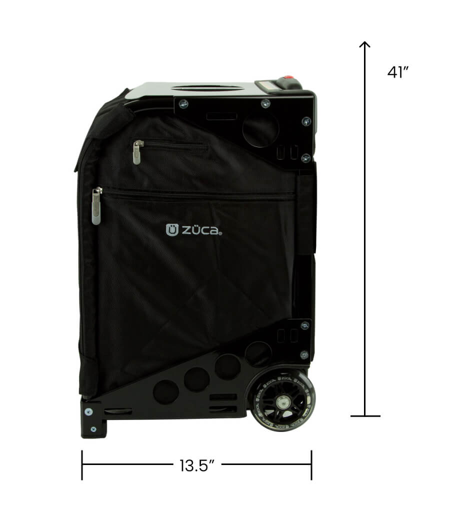 Zuca Pro Artist with 5 pouches - Black on Black