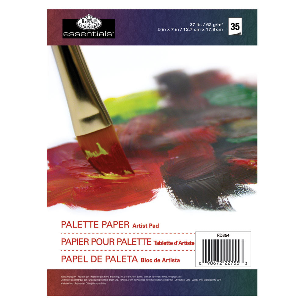Royal & Langnickel RD364 Palette Paper Artist Pad 5"x7" 35 Sheets