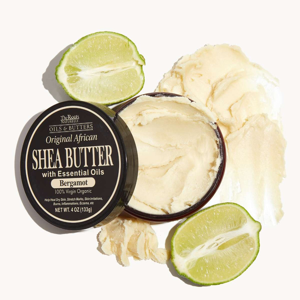 Black Panther The Roots Naturelle 100% Virgin Organic Shea Butter - Bergamot