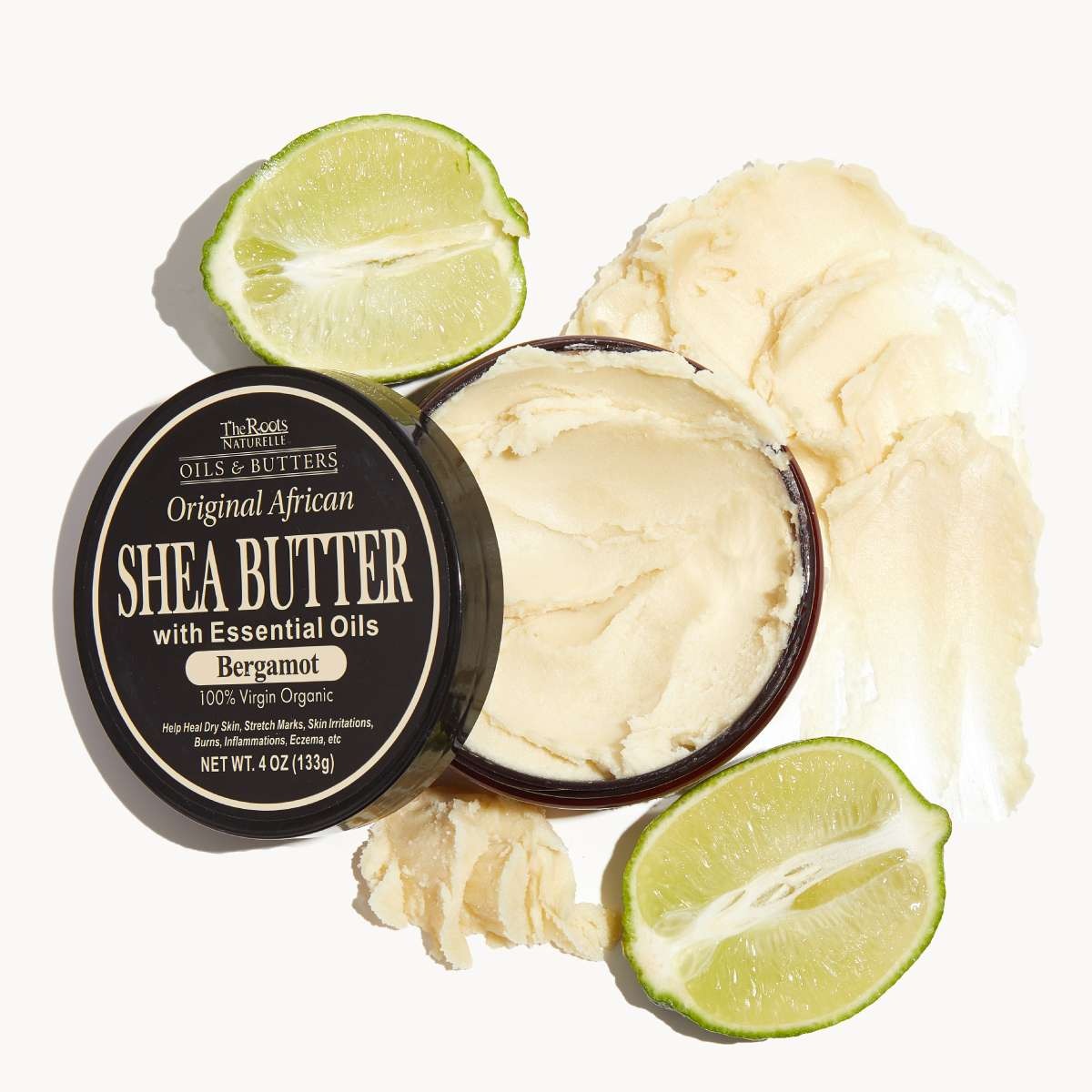 Black Panther The Roots Naturelle 100% Virgin Organic Shea Butter - Bergamot