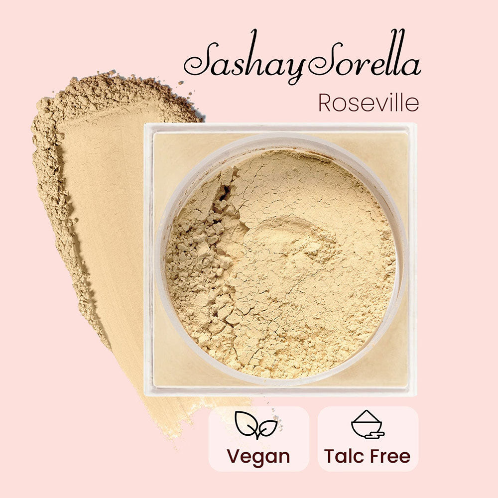 SashaySorella Talc Free Setting Powder - ROSEVILLE