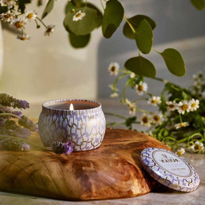 Voluspa Mountain Lavender & Chamomile Mini Tin Candle 4oz