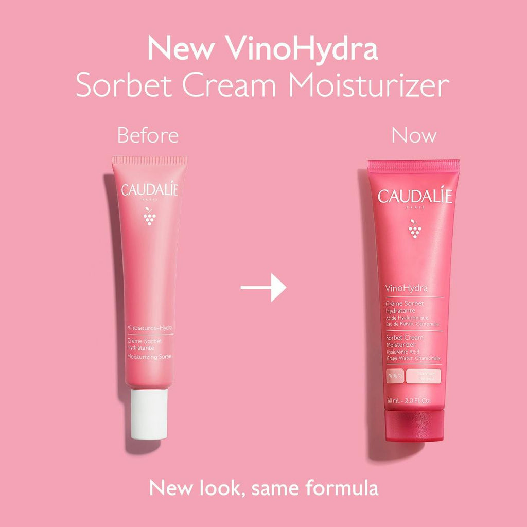 Caudalie VinoHydra Sorbet Cream Moisturizer with Hyaluronic Acid 2oz