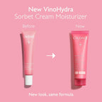 Caudalie VinoHydra Sorbet Cream Moisturizer with Hyaluronic Acid 2oz