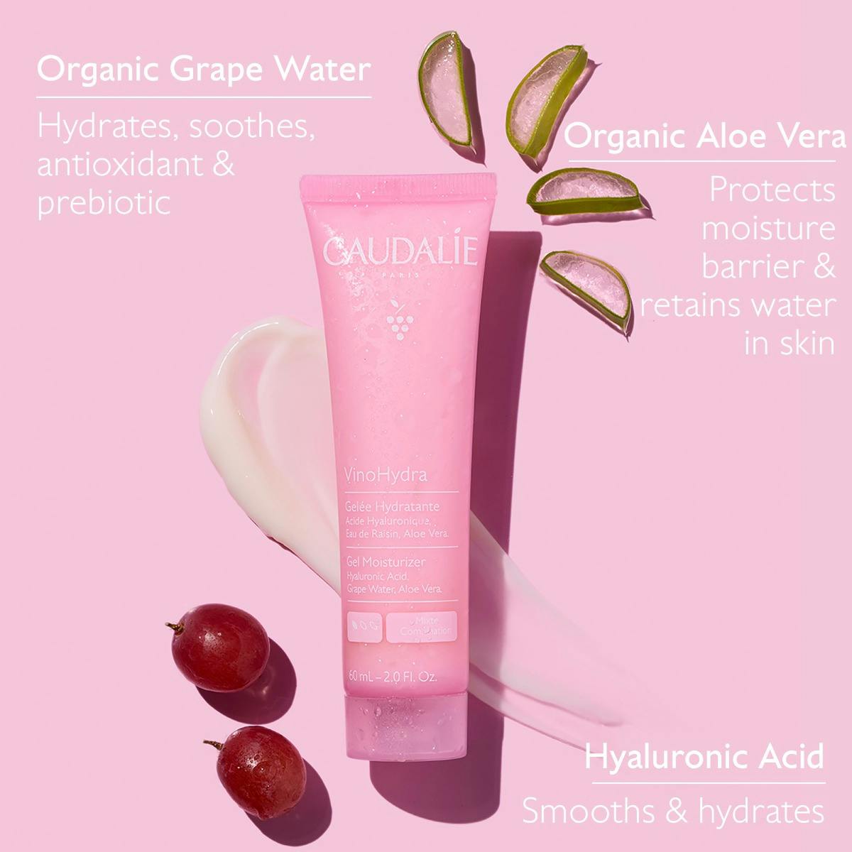 Caudalie VinoHydra Gel Moisturizer 2oz