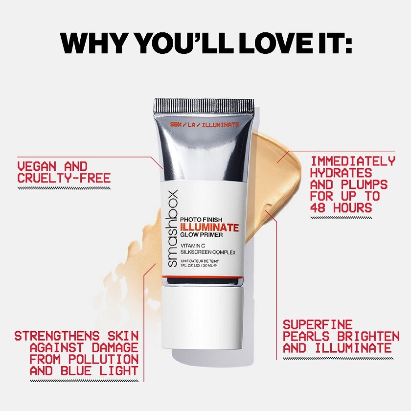 Smashbox Photo Finish Illuminate Glow Primer 1oz