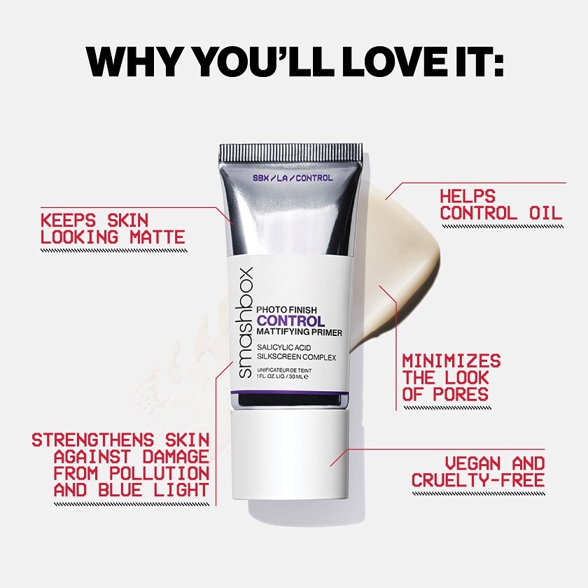 Smashbox Mini Photo Finish Control Mattifying Primer 0.34oz