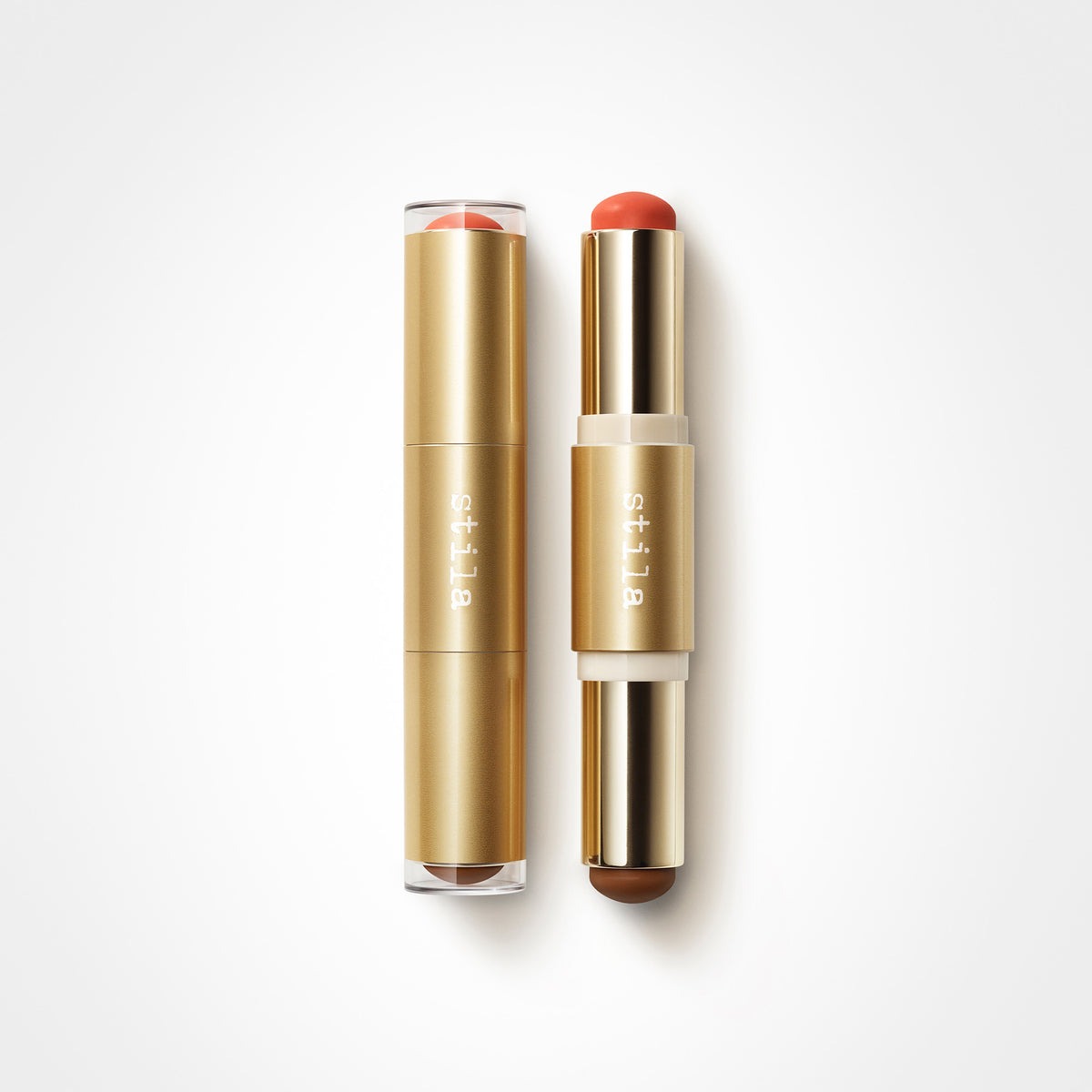 Stila Blush & Bronze Hydro-Blur Cheek Duo - PAPAYA/TAN