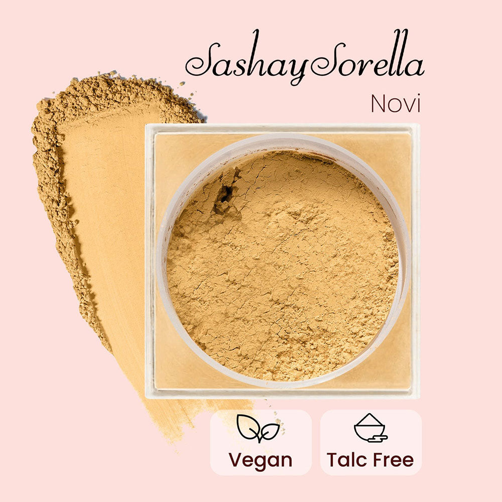 SashaySorella Talc Free Setting Powder - NOVI