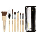 Bdellium SFX Brush Set with Double Pouch - 8 Pieces