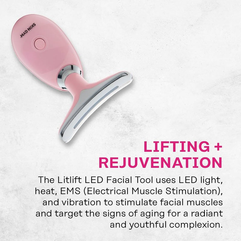 Skin Gym LitLift EMS LED Facial Tool