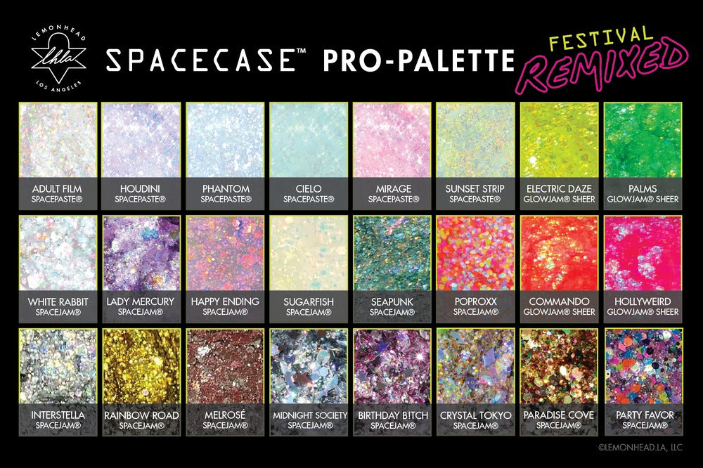 LEMONHEAD.LA Spacecase® Pro Palette - Remixed