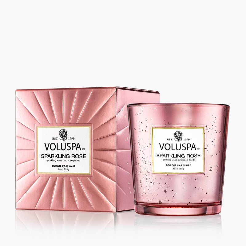 Voluspa Sparkling Rose Classic Candle 9oz