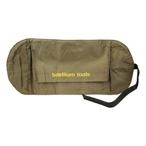 Bdellium Basic 7 Piece Brush Set with Roll-up Pouch