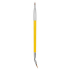 Bdellium Yellow Studio 727 Double-Ended Bent Lash Fan / Flat Definer