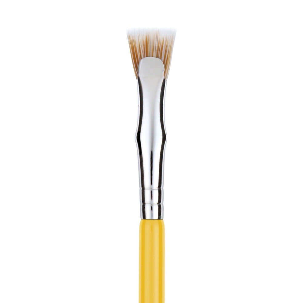 Bdellium Yellow Studio 728 Double-ended Bent Lash Fan / Spoolie