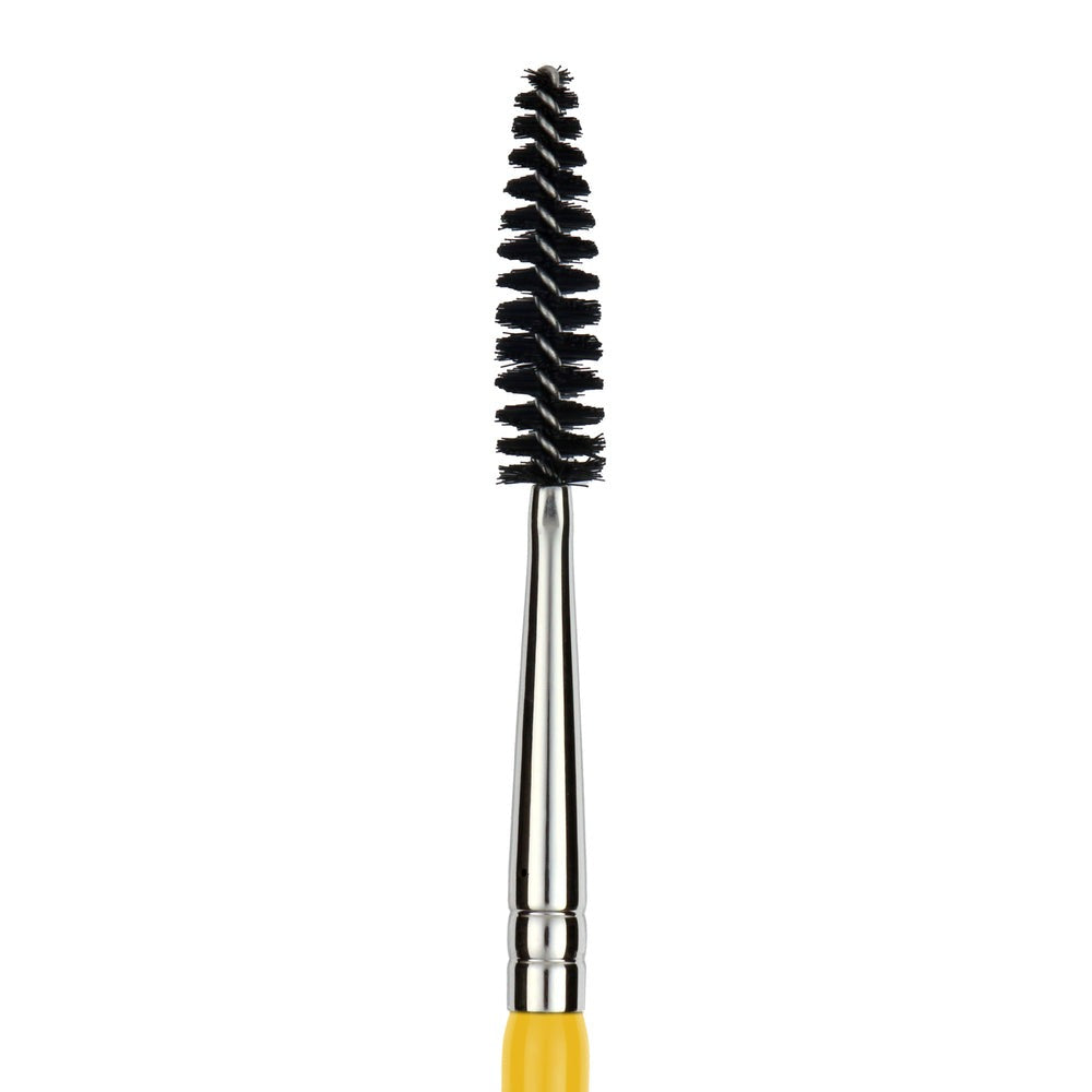 Bdellium Yellow Studio 728 Double-ended Bent Lash Fan / Spoolie