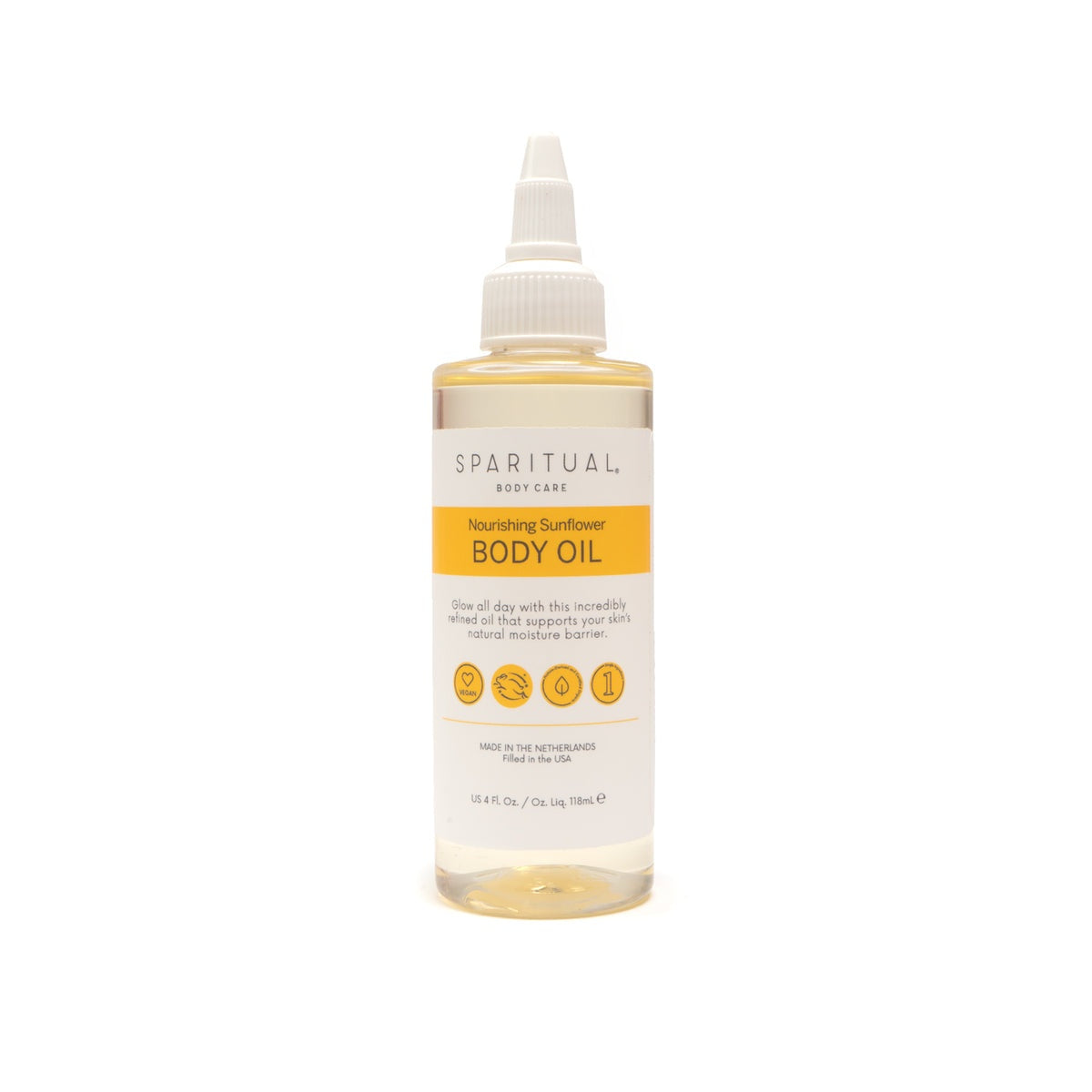 SPARITUAL Nourishing Sunflower Body Oil 4oz
