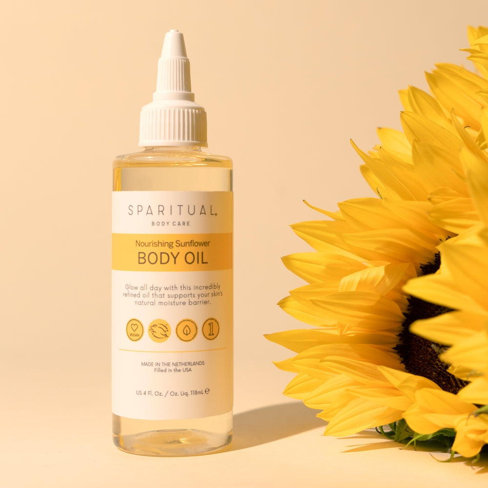 SPARITUAL Nourishing Sunflower Body Oil 4oz