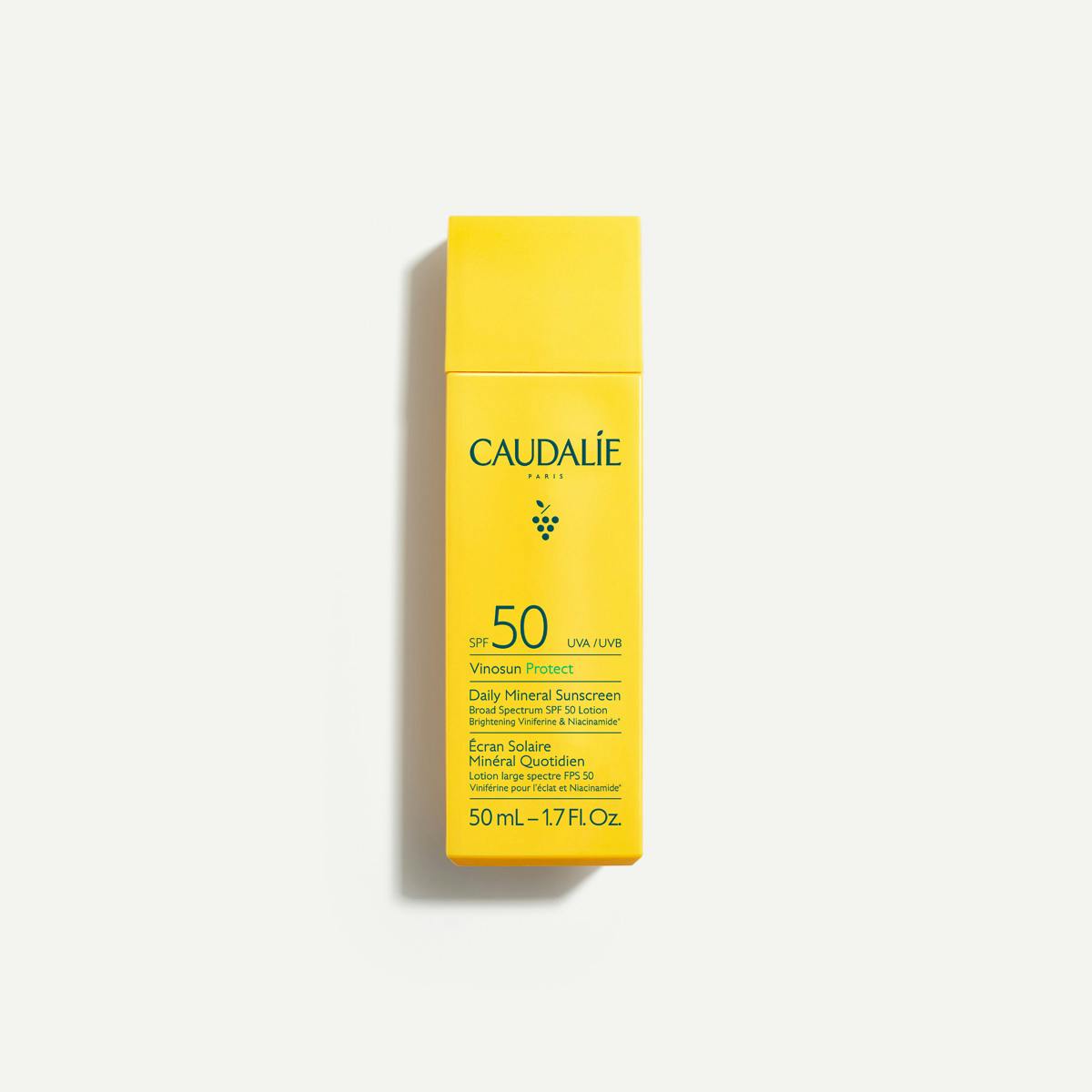 Caudalie Vinosun Protect Daily Mineral Sunscreen SPF50 Lotion 1.7oz