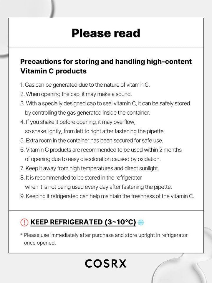 COSRX The Vitamin C 23 Serum 0.67oz