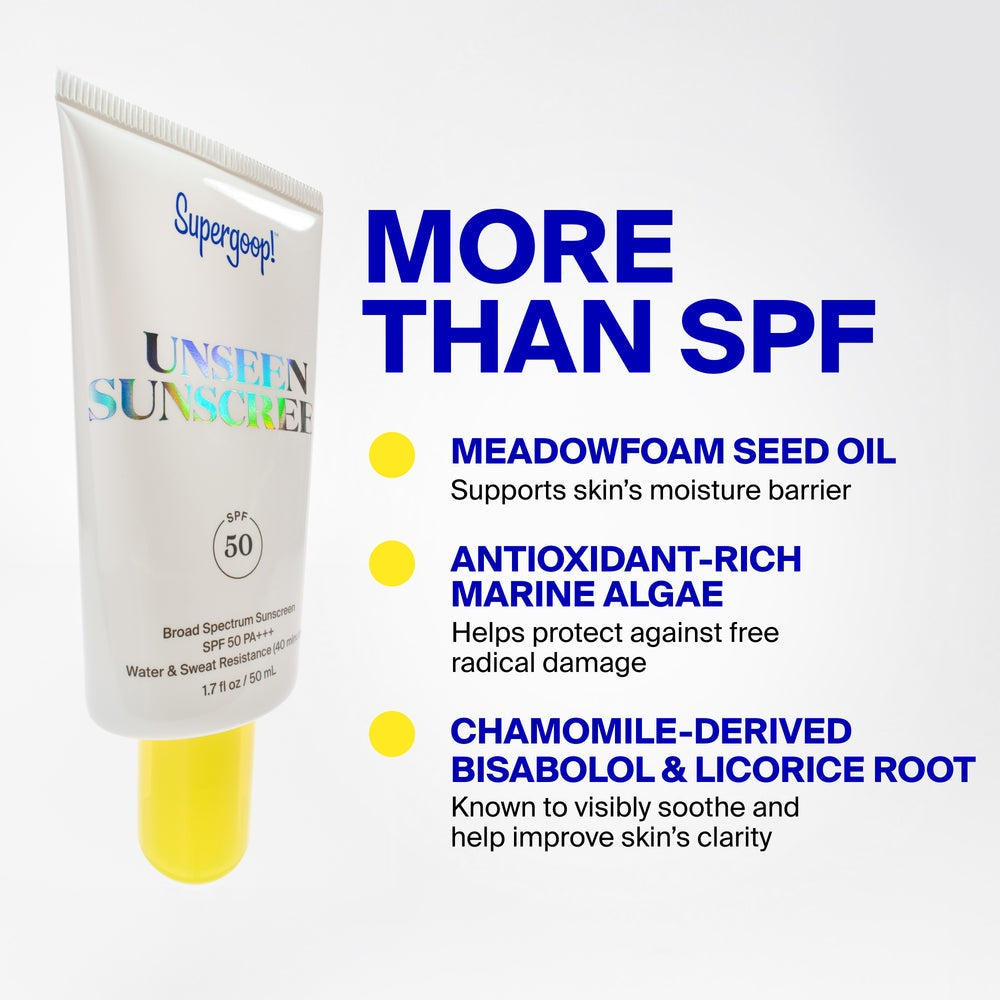 Supergoop! Unseen Sunscreen SPF50 1.7oz