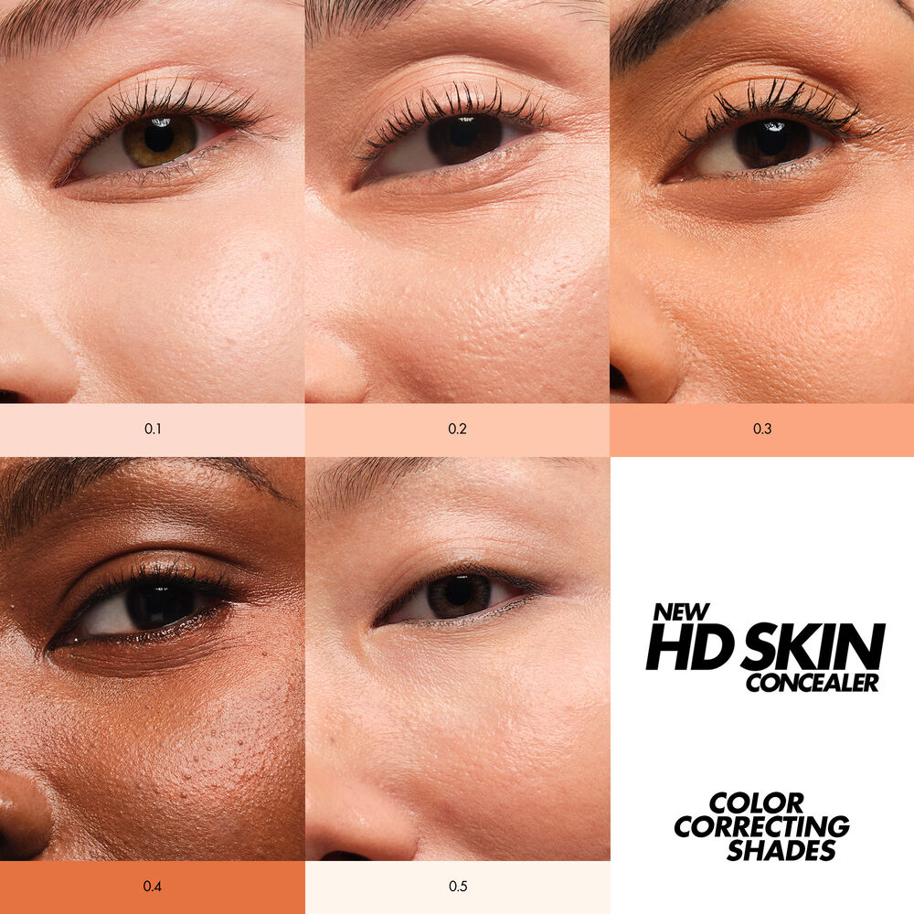 Make Up For Ever HD Skin Concealer Corrective Shades