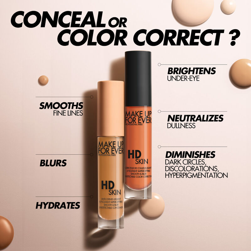 Make Up For Ever HD Skin Concealer Corrective Shades