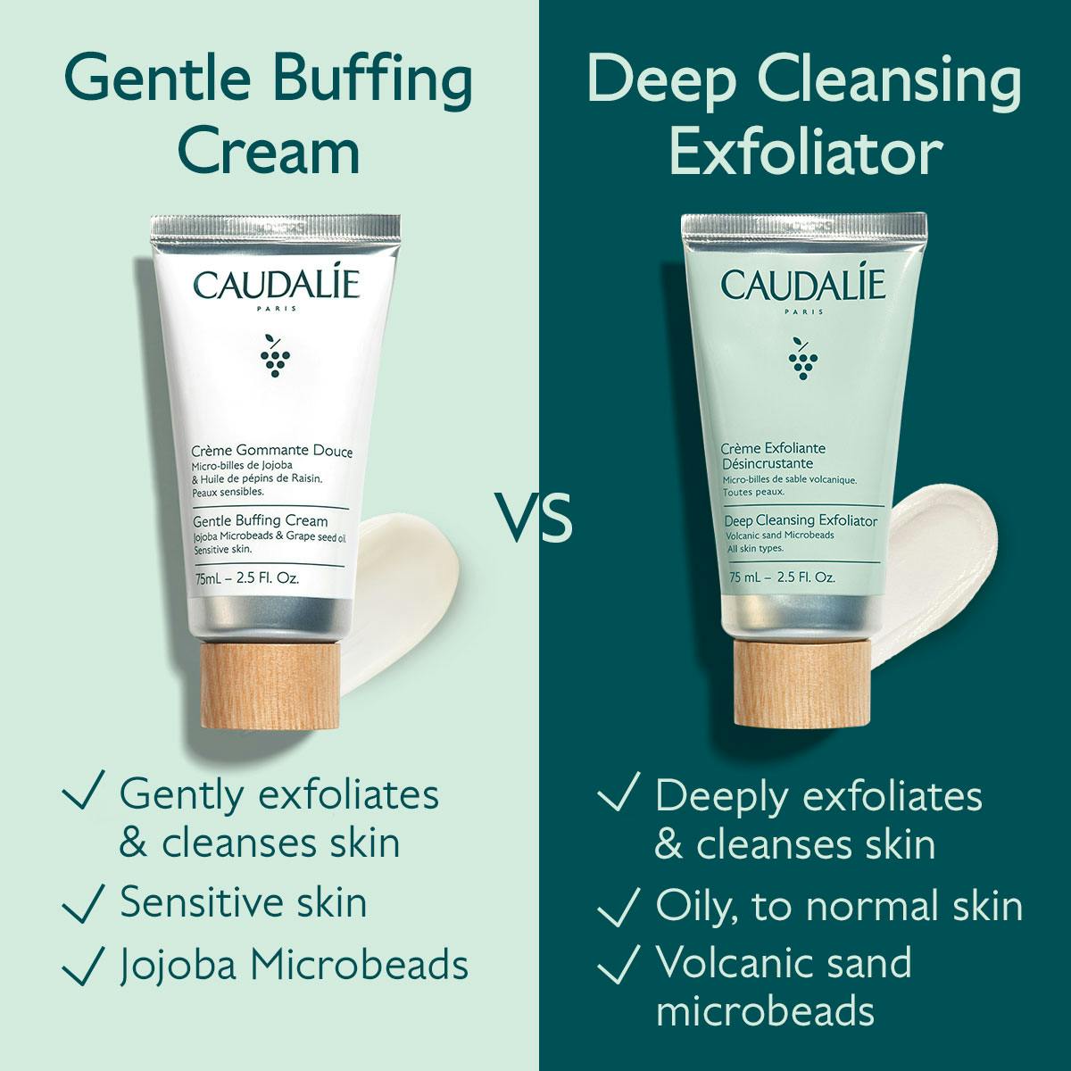 Caudalie Gentle Buffing Cream 2.5oz