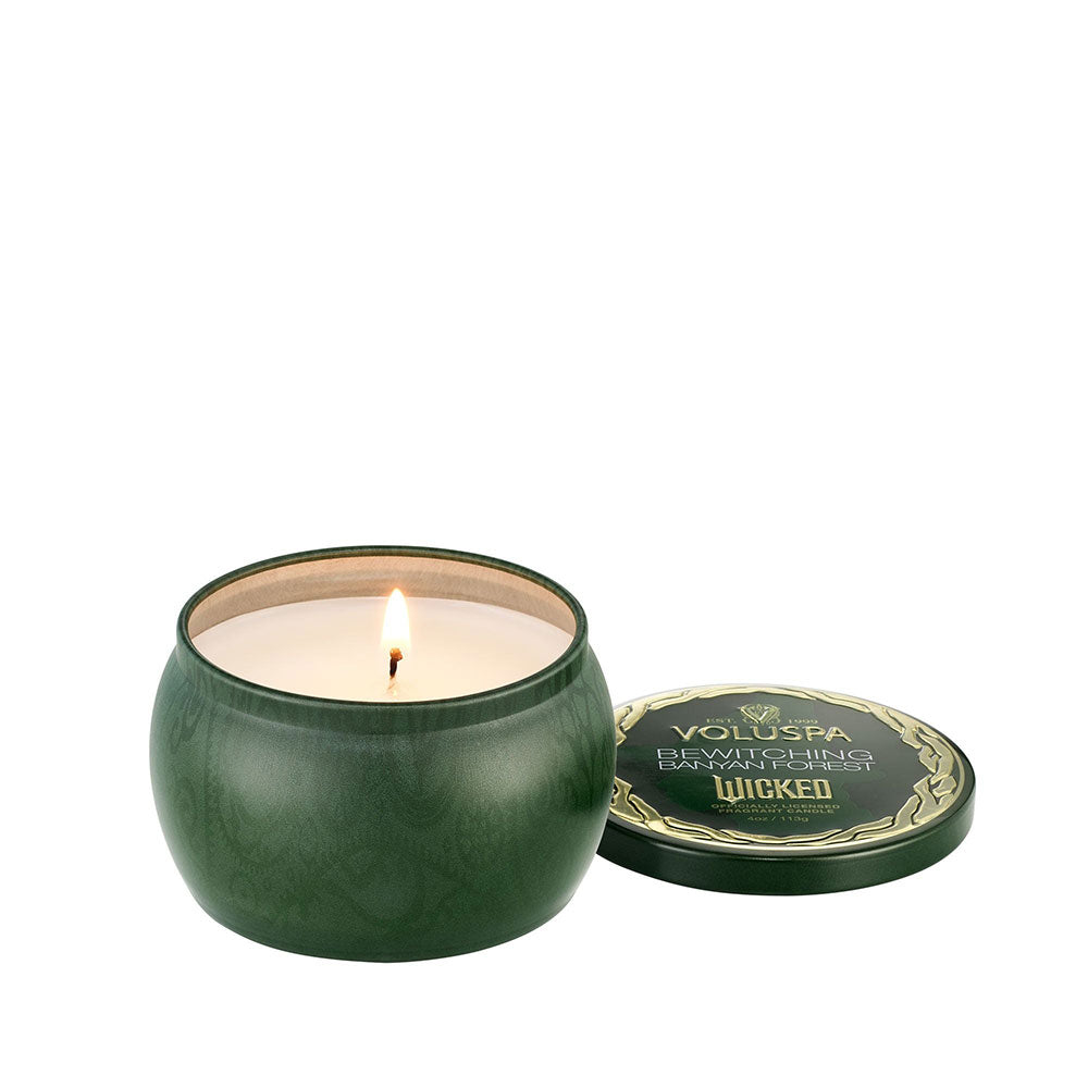 Voluspa Wicked Bewitching Banyan Forest Mini Tin Candle