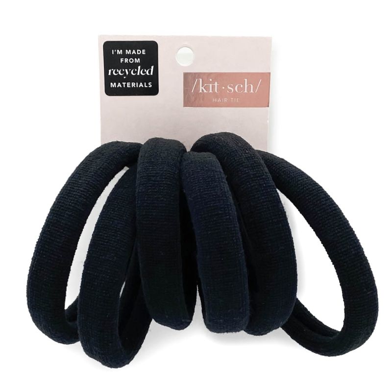 kitsch-recycled-nylon-thick-elastics-6pc-black-sku-218785