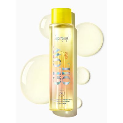 Glow Oil SPF50 Body Oil Beach Flower 5oz 223544  