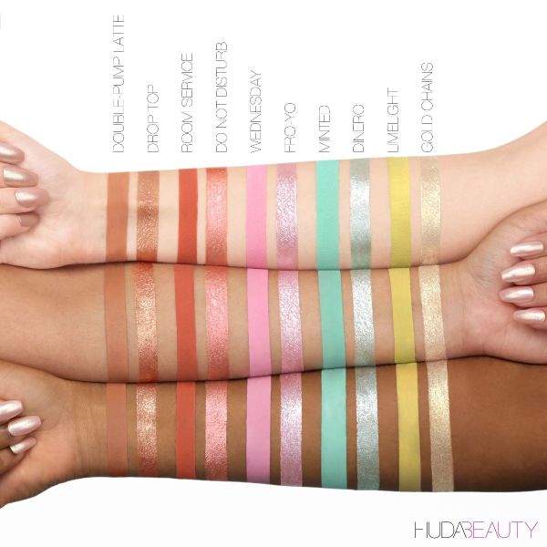 Huda Beauty Matte & Metal Melted Shadow - Room Service & Do Not Disturb - - SKU#: 213784 Huda Beauty Matte & Metal Melted Shadow - Room Service & Do Not Disturb - - SKU#: 213784
