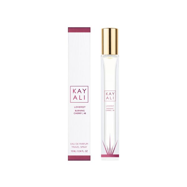 Kayali Lovefest Burning Cherry | 48 10ml Travel Spray