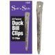 Soft 'n Style 138B Duck Bill Clips 103573  