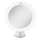 LEDPSC110 Round LED Lighted Z'Swivel Power Suction Cup Mirror 10X 203550  