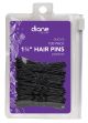 DHC015 Hair Pins 1 3/4 Inch Black 100Pk Pouch 208798  