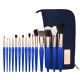 Golden Triangle PHASE I Complete 15pc. Brush Set with Pouch 210694  