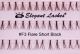 False Lashes Natural Style Flare Short Black 10-pack 211281  